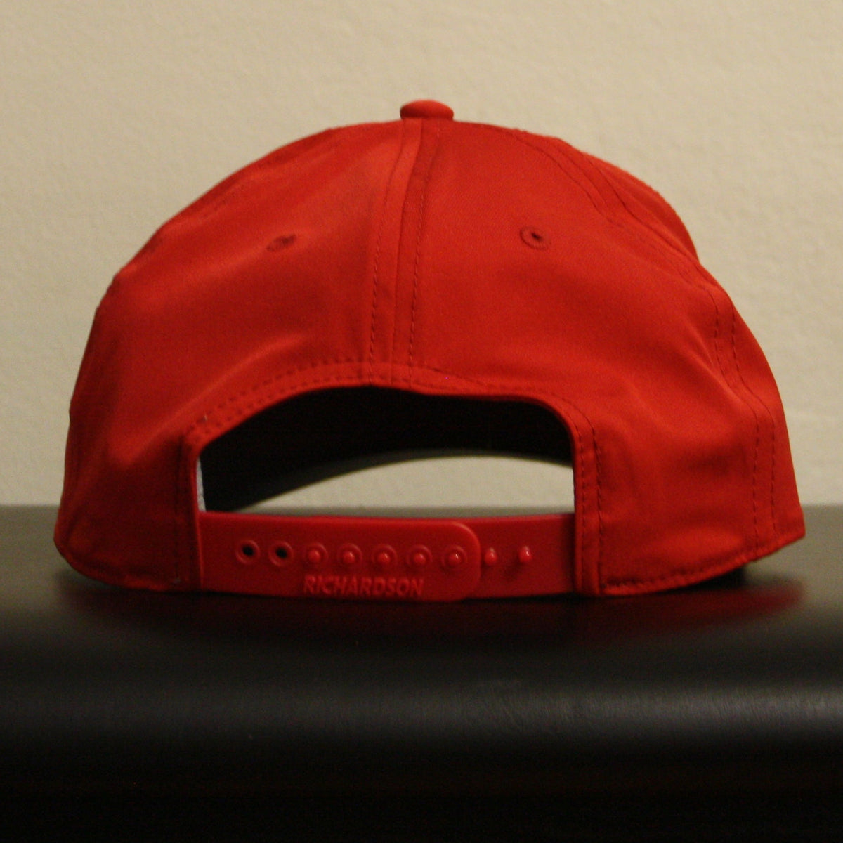 Red Curved Rope Hat