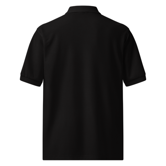 Black HMB Logo Polo