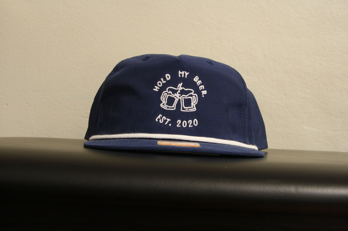 Navy Rope Flat Hat