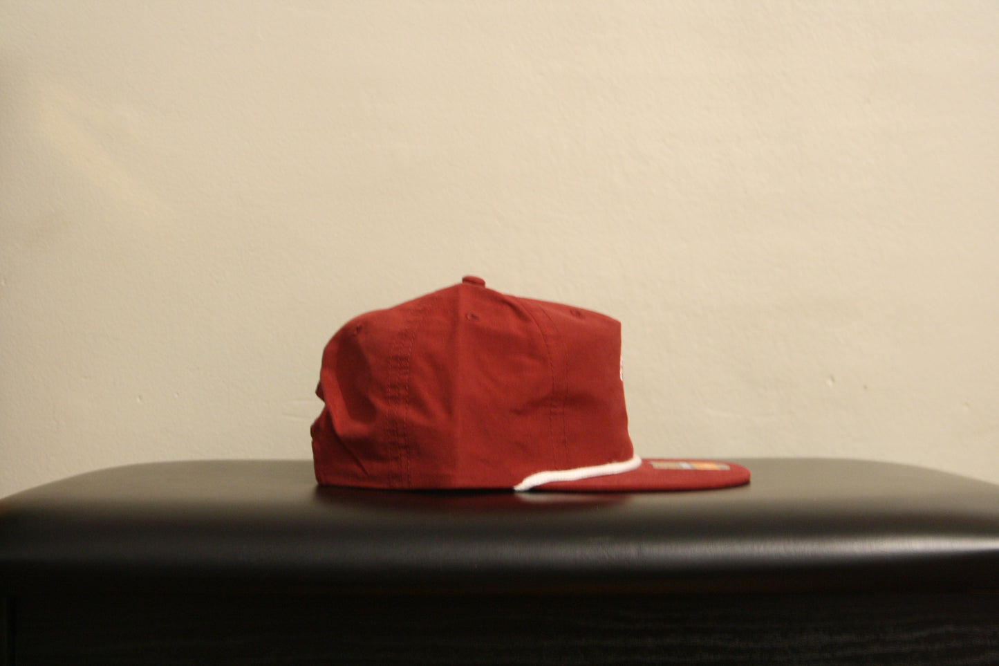 Maroon Rope Flat Hat