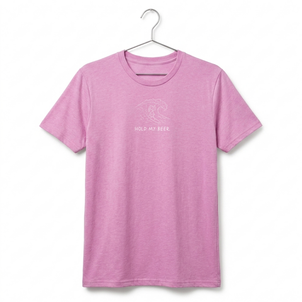Surfer Gal Simple T-Shirt