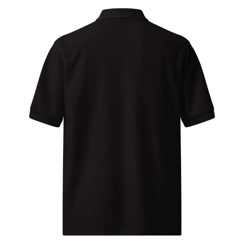 Black HMB Logo Polo