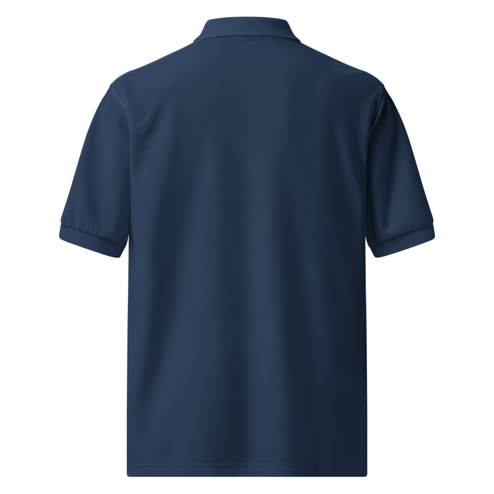 Navy HMB Logo Polo