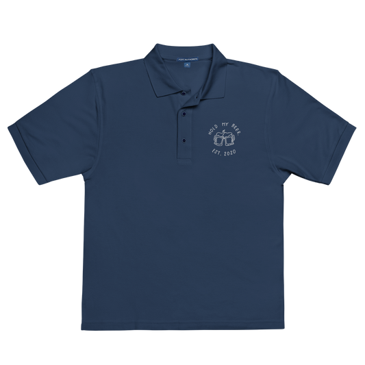 Navy HMB Logo Polo