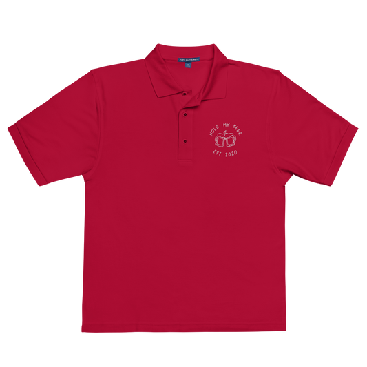 Red HMB Logo Polo